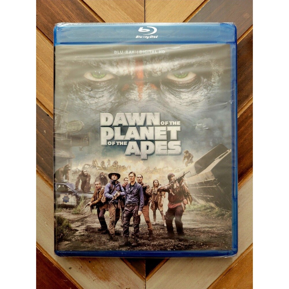 Dawn of Planet of the Apes (Blu-ray, 2014) + Ultraviolet Digital HD New & Sealed
